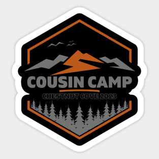 Cousin Camp Chestnut Cove 2023 Sticker